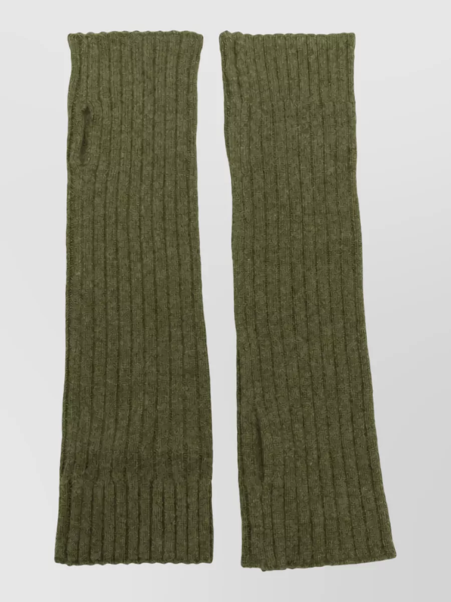 Ct Plage Cashmere Ribbed Arm Warmers
