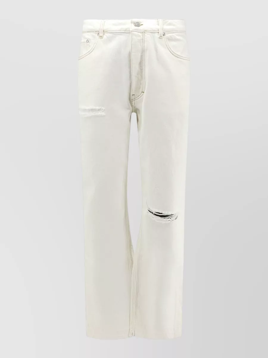 Represent baggy straight-leg denim jeans