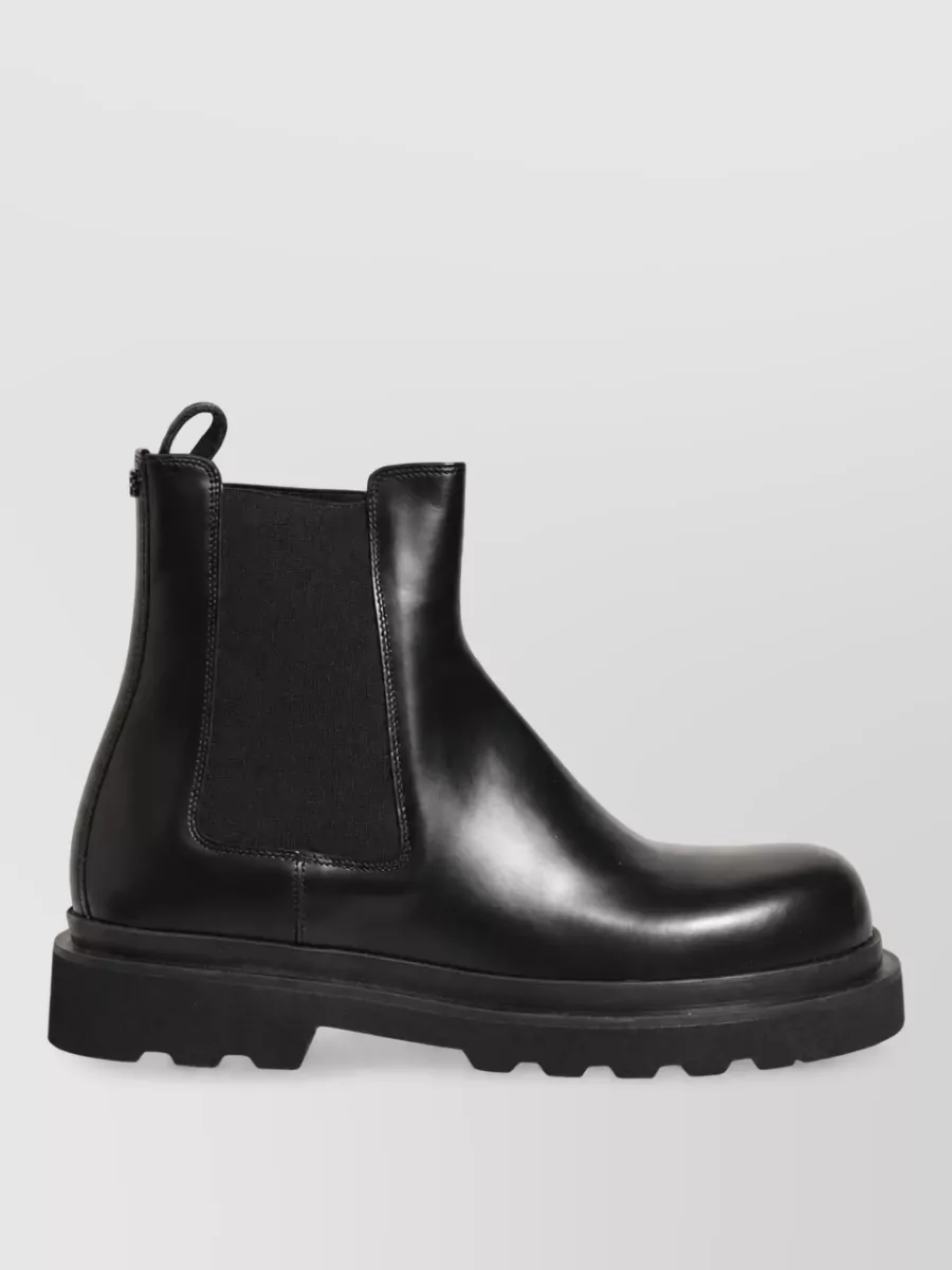 Dolce&Gabbana Leather Chelsea Boots