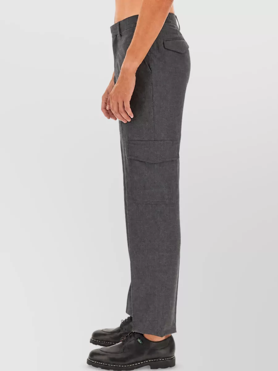 Lardini Wool Tailored Trousers