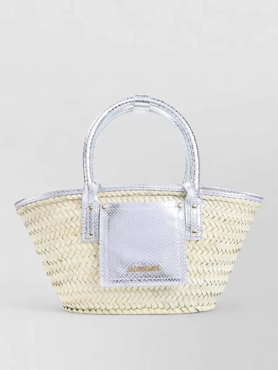 Jacquemus Mini Woven Beach Bag