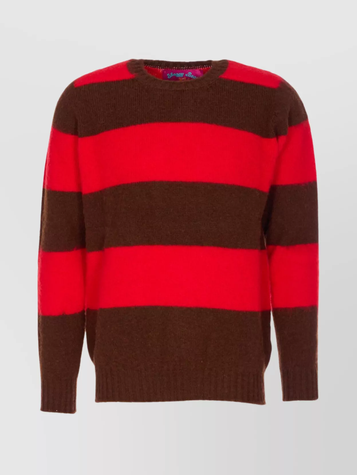 Howlin' Textured Knit Sweater With Classic Crew Neckline In Multi