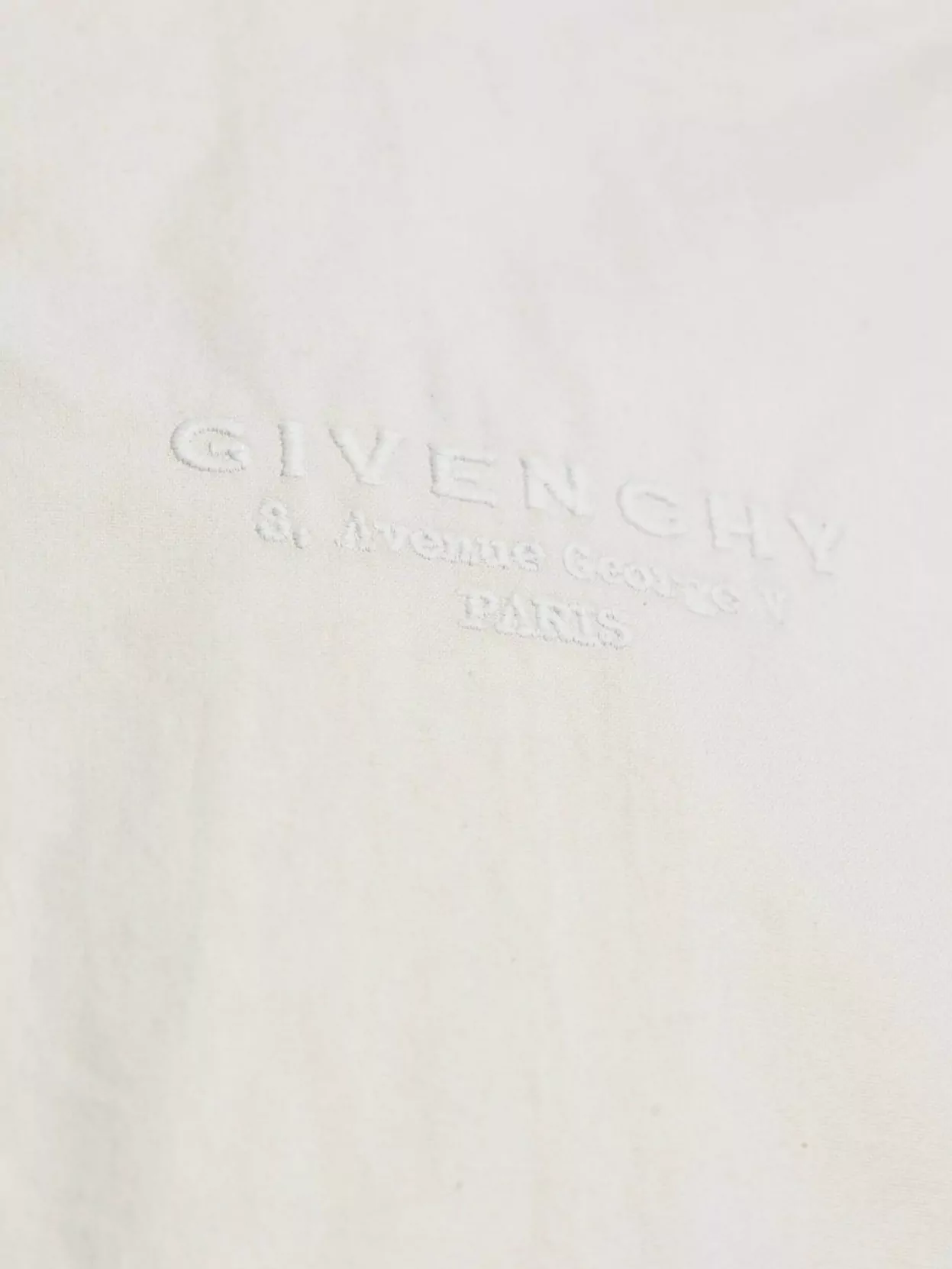 Givenchy Crinkled Cotton Bomber Style Jacket