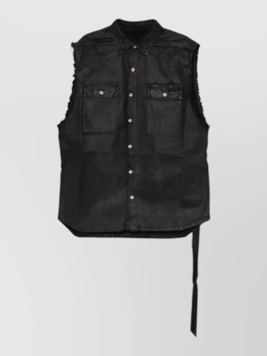 Rick Owens Cotton oversized shirt