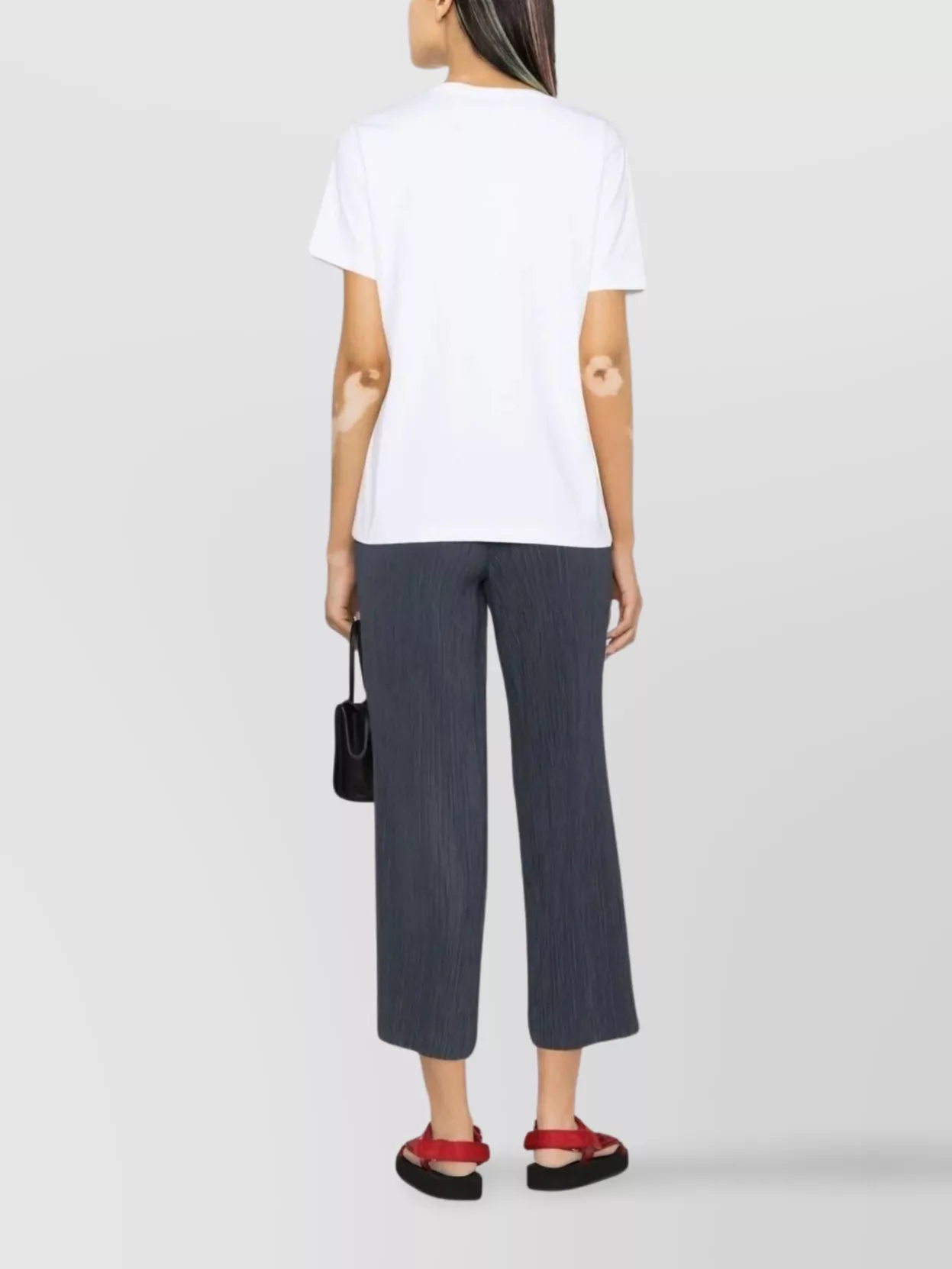 Kenzo Parisian Crewneck T-Shirt With Short Sleeves