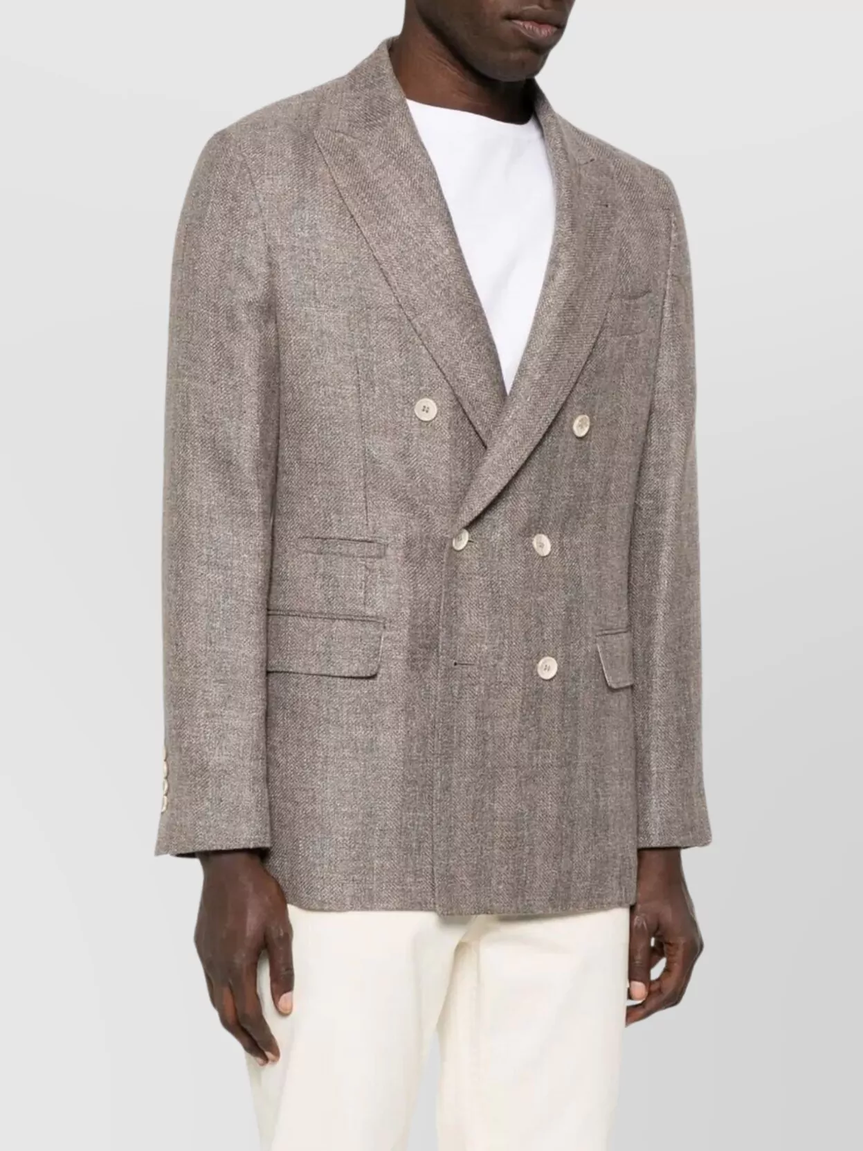 Brunello Cucinelli Jacket Double-Breasted Back Vent