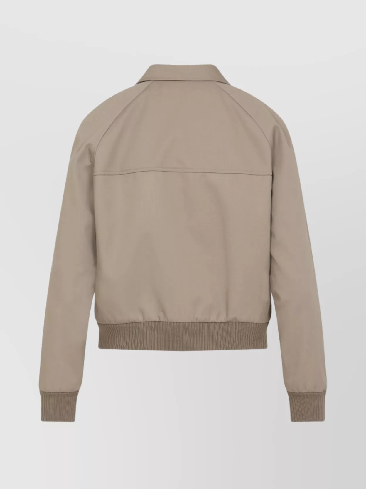 Celine Ribbed Trim Bomber Jacket