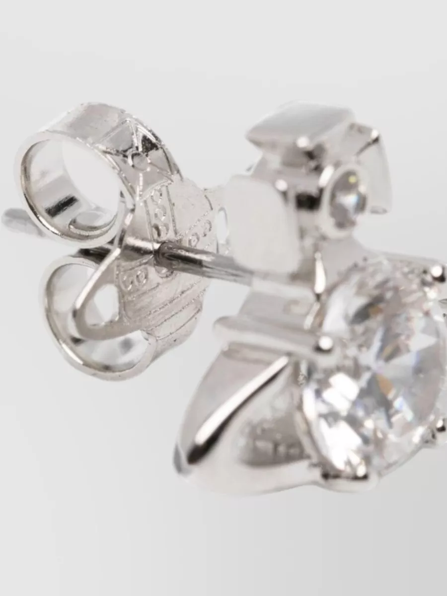 Vivienne Westwood Crystal Embellished Earrings