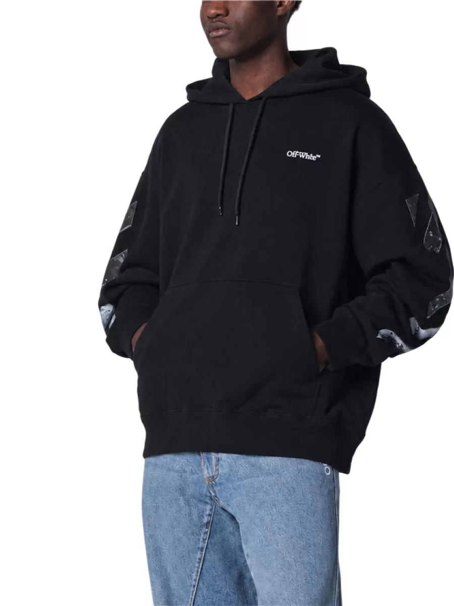 Off-White cotton hoodie