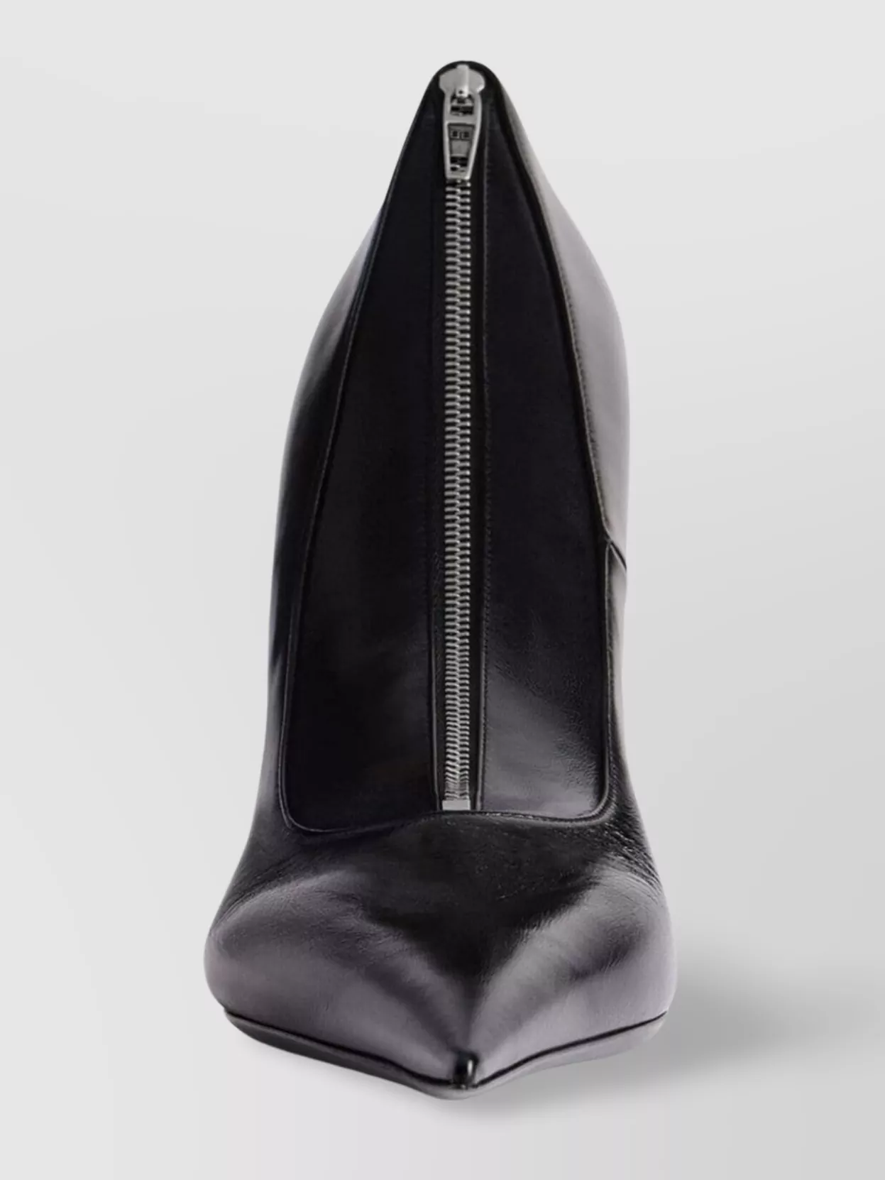 Balenciaga Pointed Toe Stiletto Heel Zip Detail Pumps