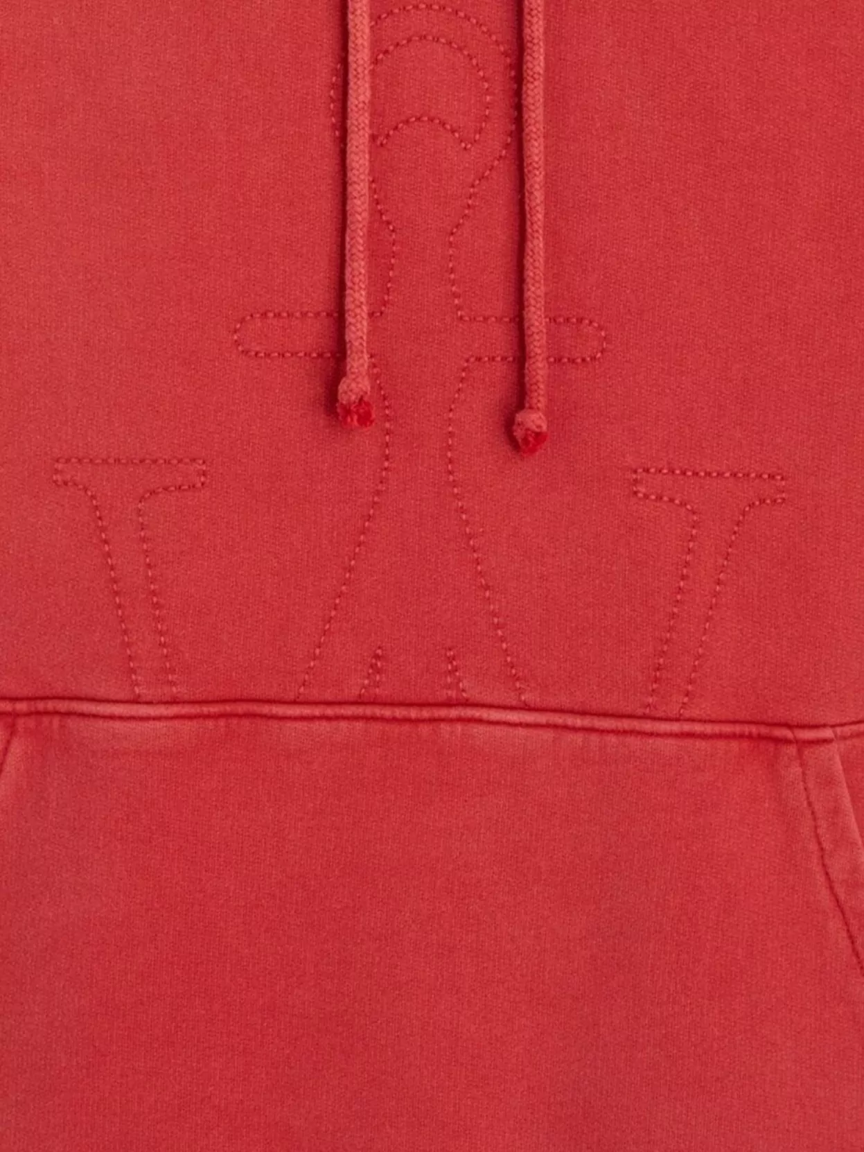 Jw Anderson Embroidered Front Cotton Sweatshirt
