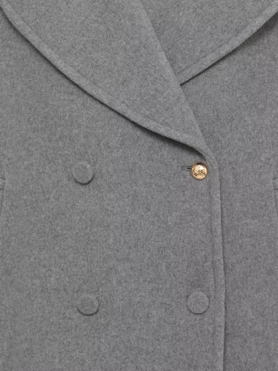 Moschino Wool Double-Breasted Jacket