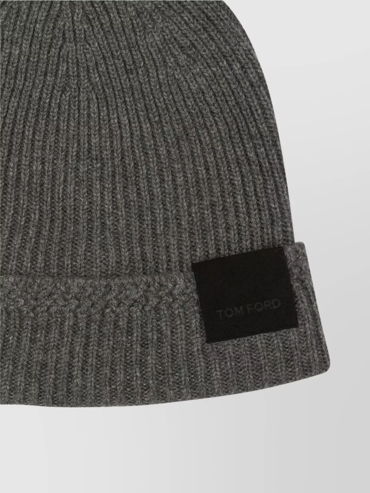 Tom Ford Cuffed Ribbed Texture Hats