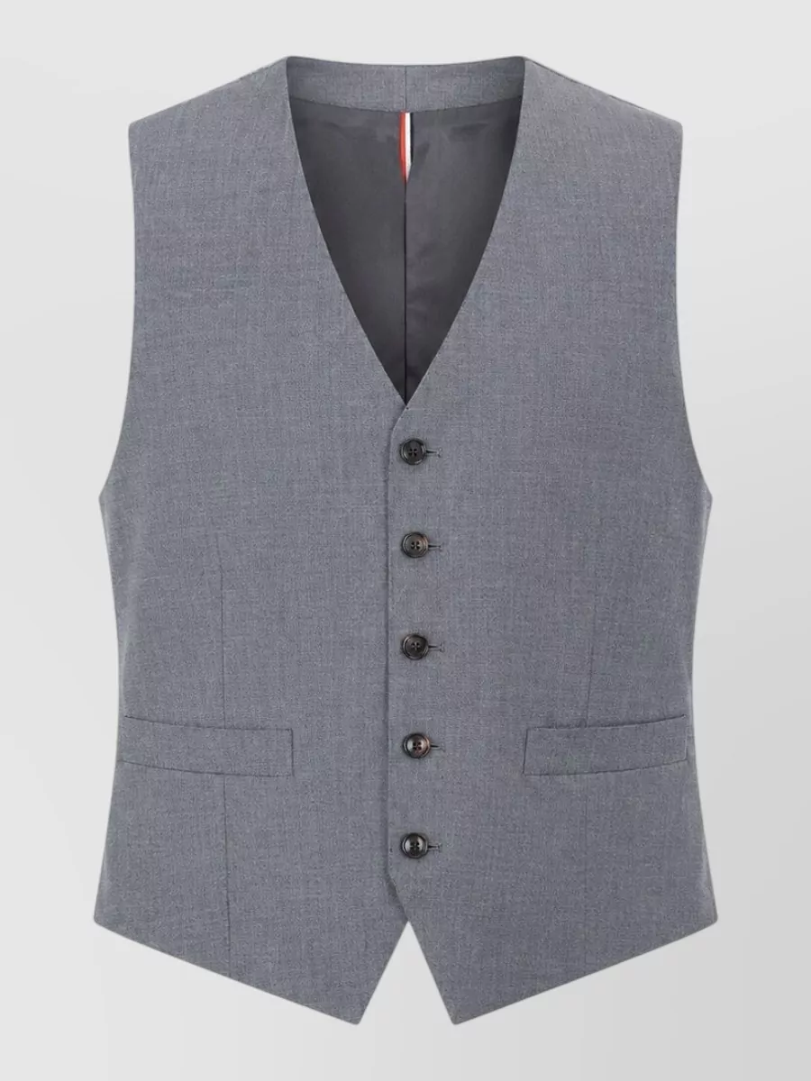 Thom Browne wool suit vest
