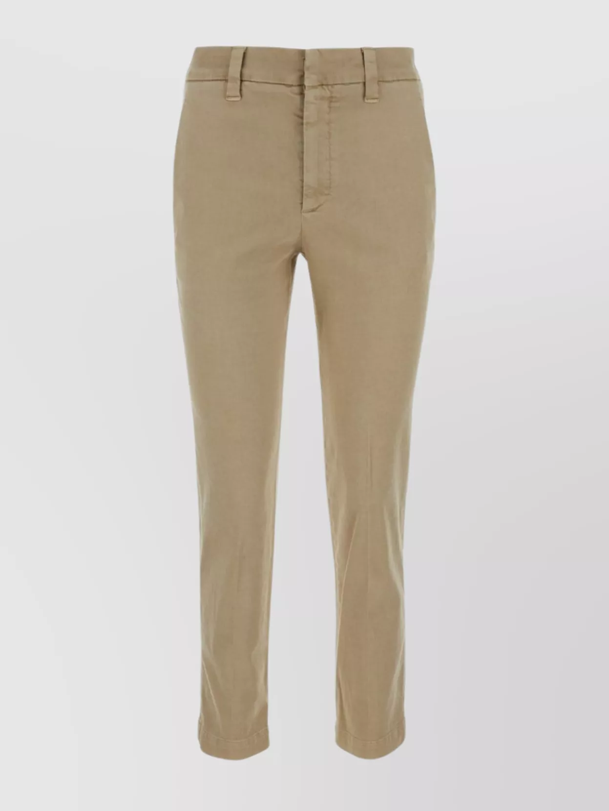 Shop Brunello Cucinelli Tailored Trousers With Back Welt Pockets And Belt Loops
