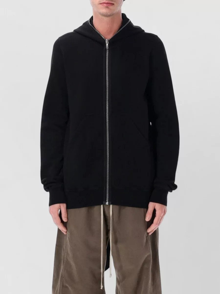Rick Owens Drkshdw cotton hooded zip jacket