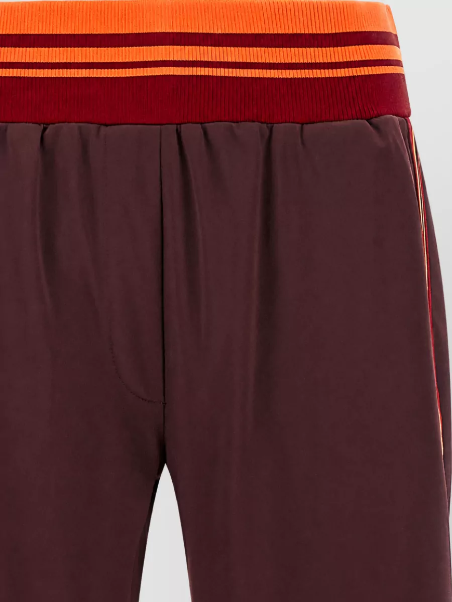 Dries Van Noten Striped Straight-Leg Loungewear Trousers