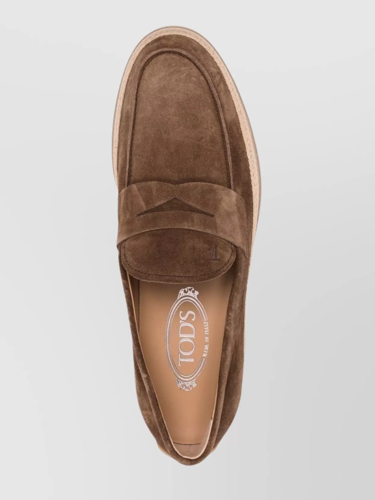 Tod's Slip-On Loafers Featuring Espadrille Detail