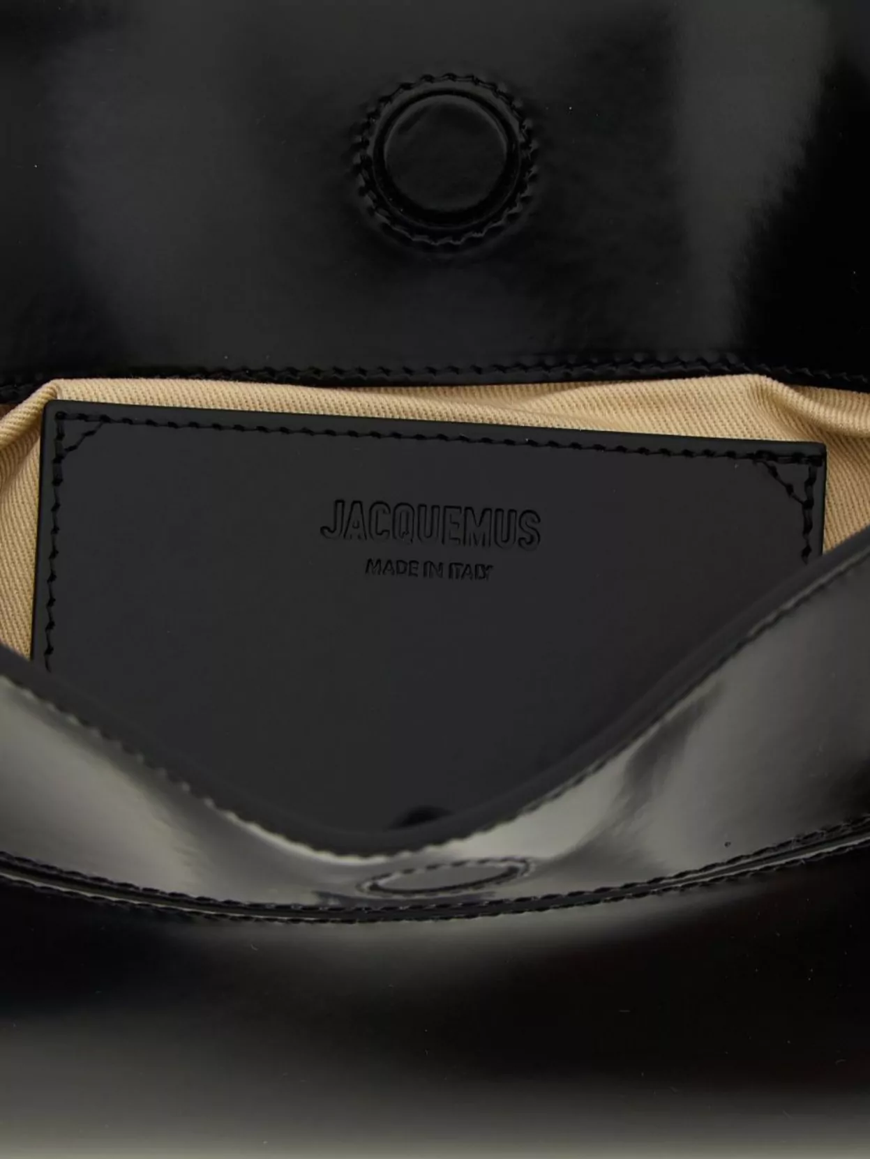 Jacquemus Ovalo Shoulder Bag Gold-Tone Hardware