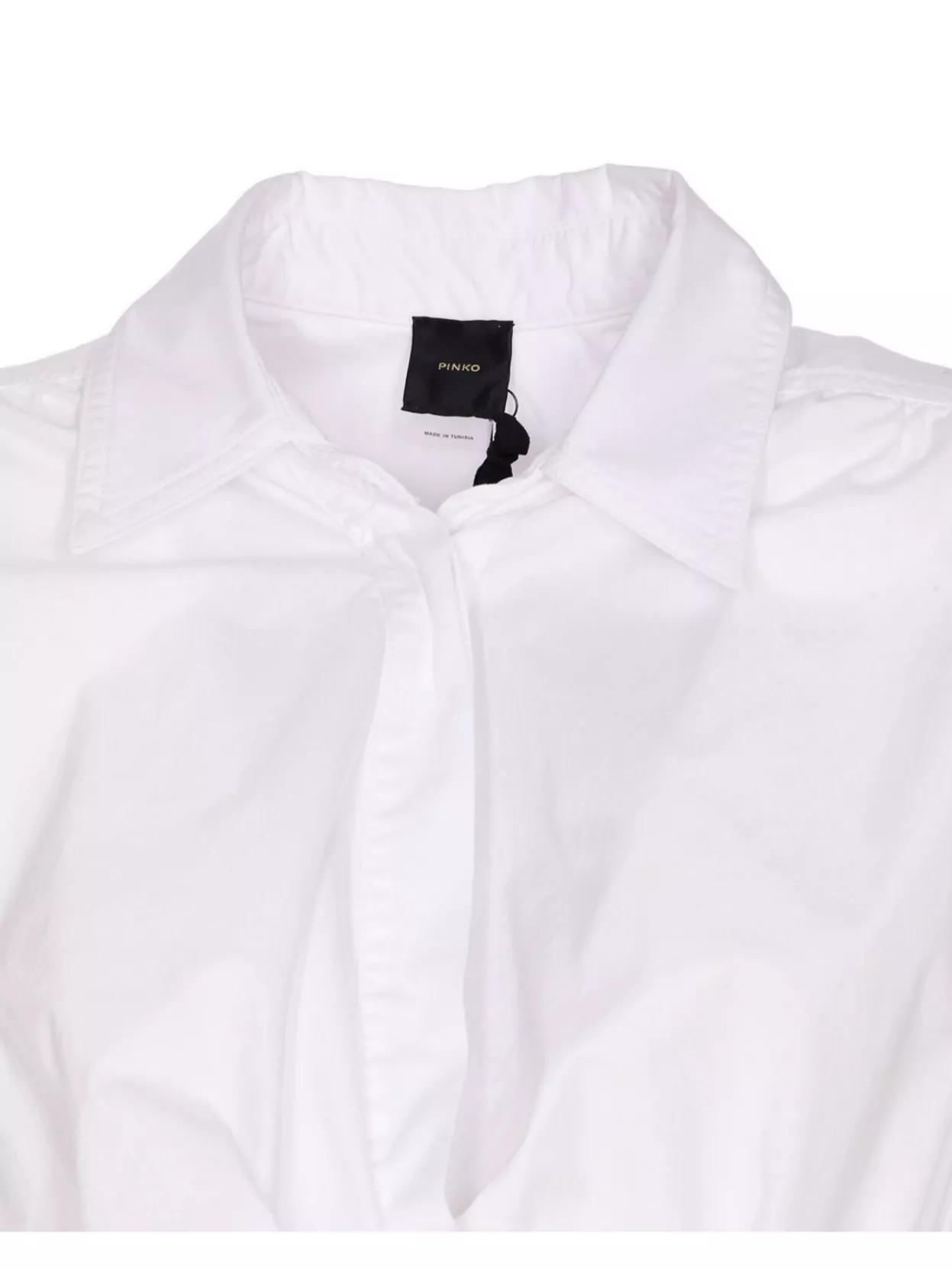 Pinko Waist Belted Buckle Mini Wrap Dress
