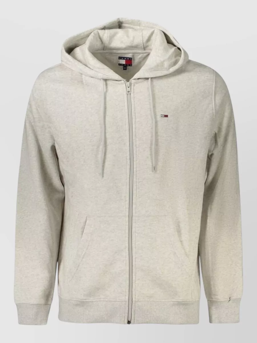 Tommy Hilfiger cotton blend zip up hoodie
