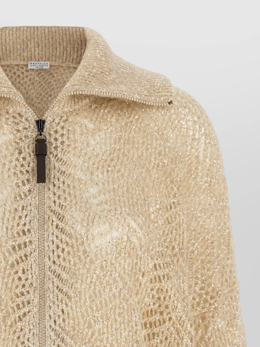 Brunello Cucinelli Fine-Knit Fitted Cardigan