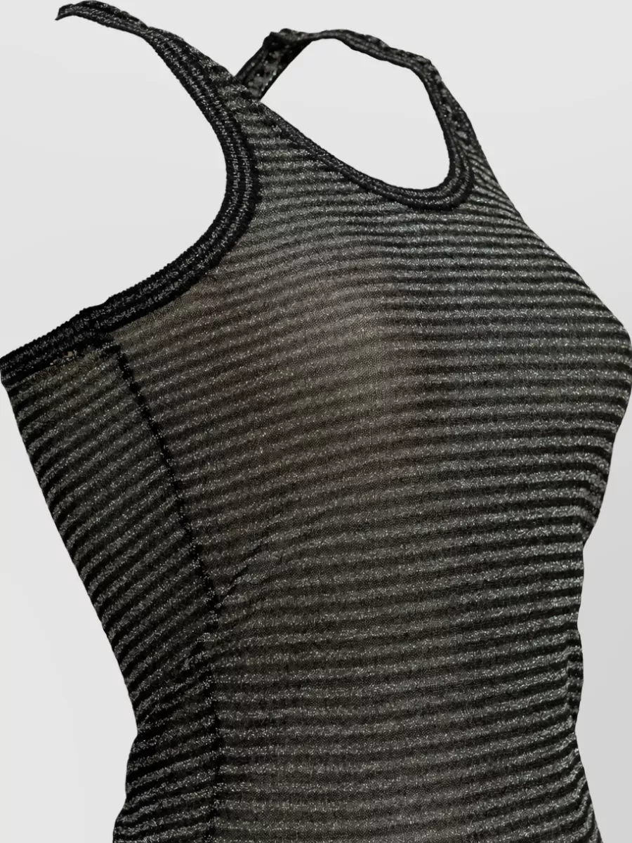 Isabel Marant Metallic Tank Top Bodysuit