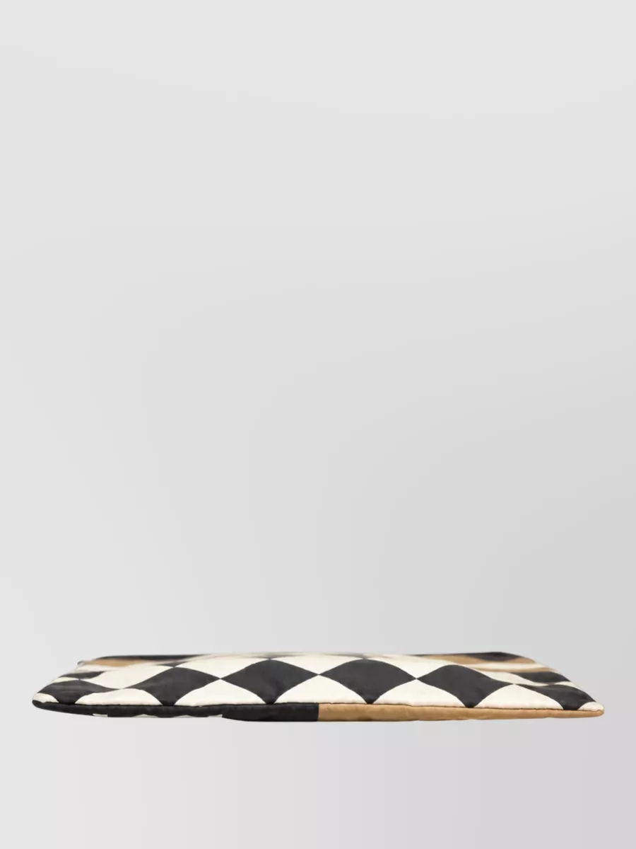 Dolce&Gabbana Logo Print Nylon Clutch Bag
