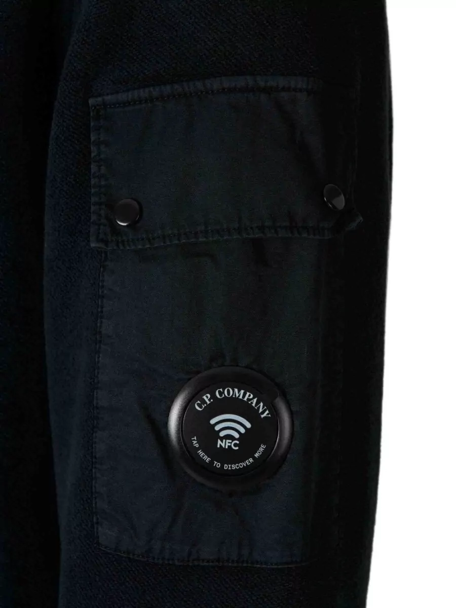 C.p. Company Cotton Ribbed Crewneck Sweatshirt