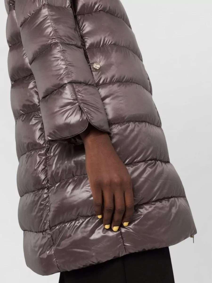 Herno Down Relaxed-Fit Midi Coat