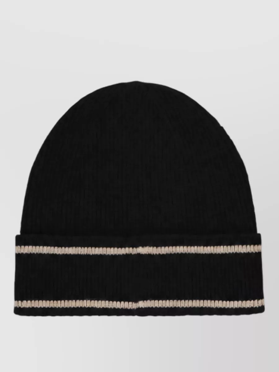 Balmain merino wool beanie