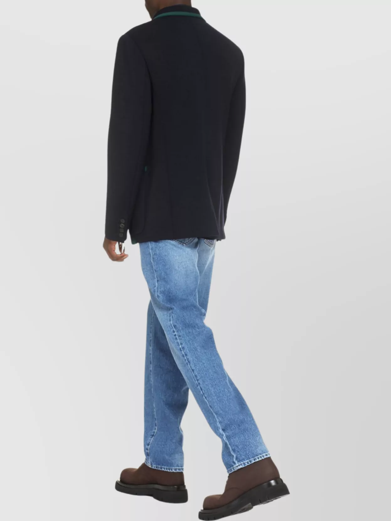 Valentino Wool Blazer With Lapel Collar And Front Pockets