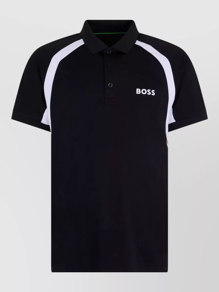 Boss short-sleeve polo shirt