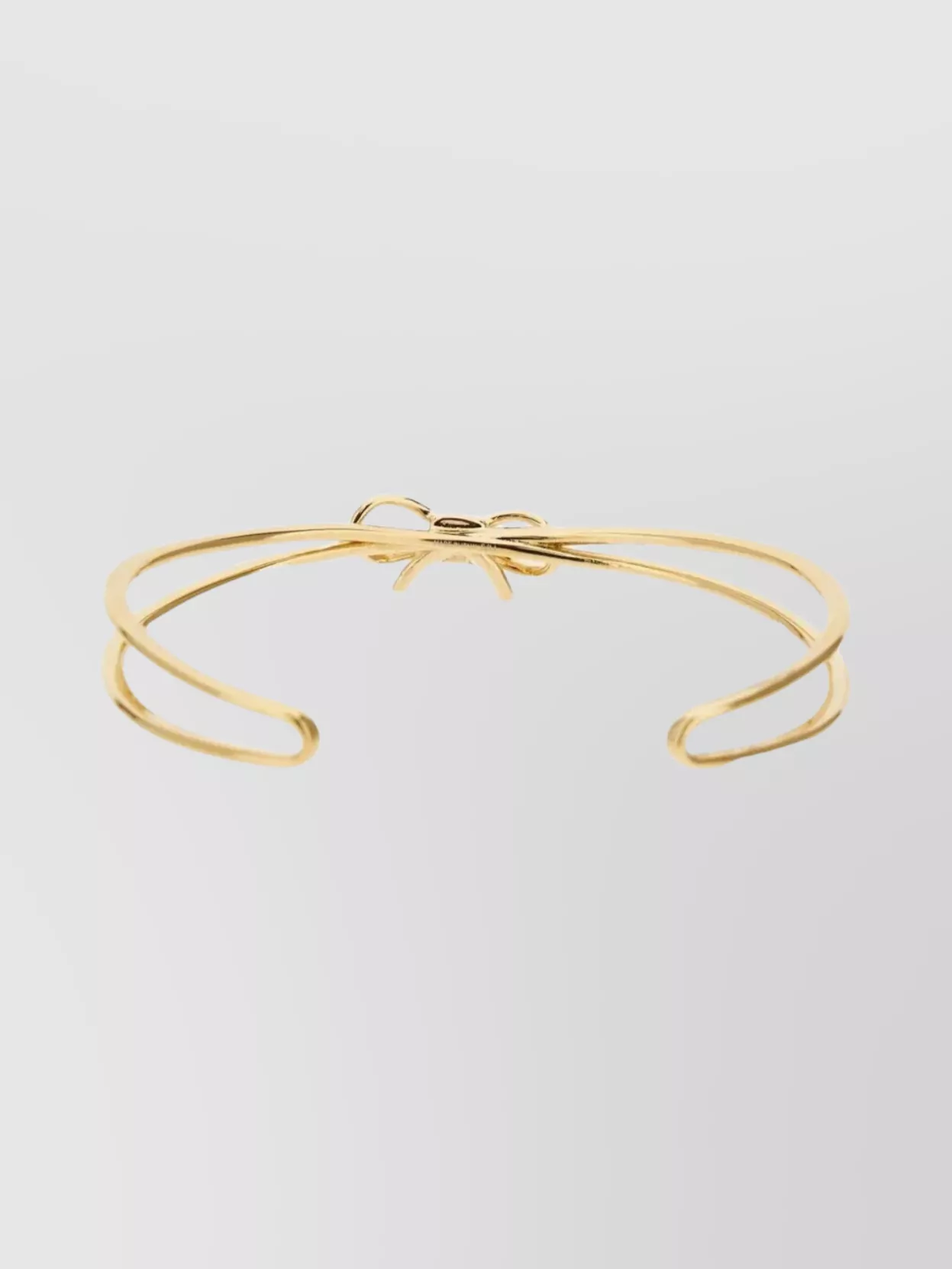 Ferragamo Bangle Bow Bracelet In Gold