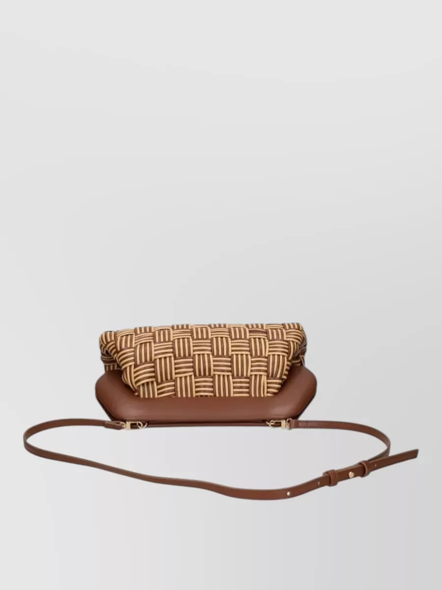 Themoiré Bios Woven Crossbody Bag