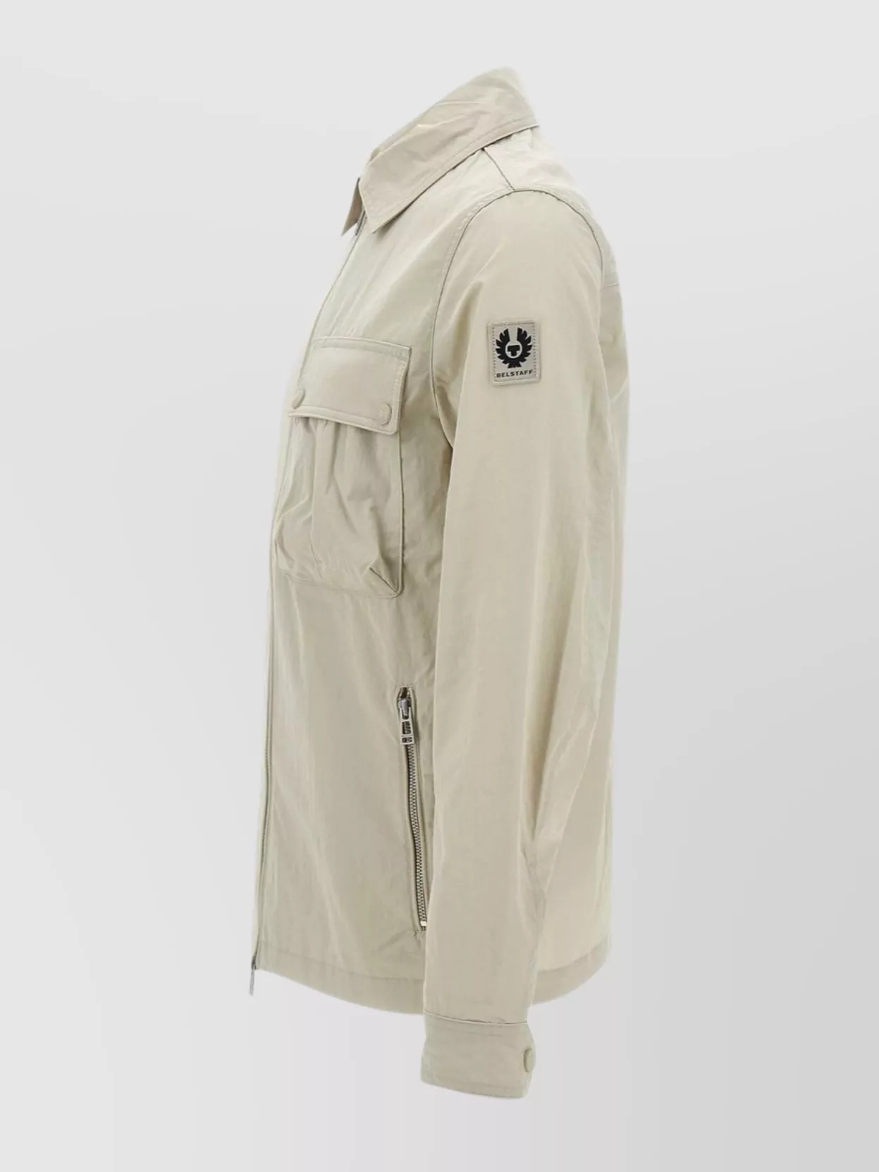 Belstaff Drome Cotton-Blend Gabardine Overshirt