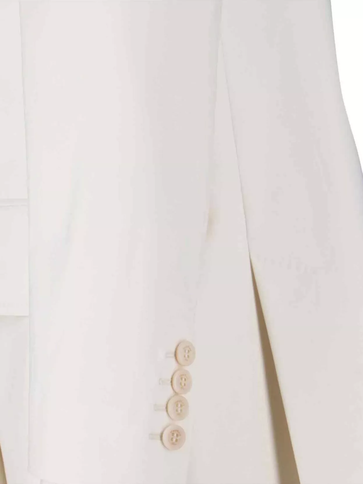 Max Mara Tailored Double-Breasted Jacket Flap Pockets