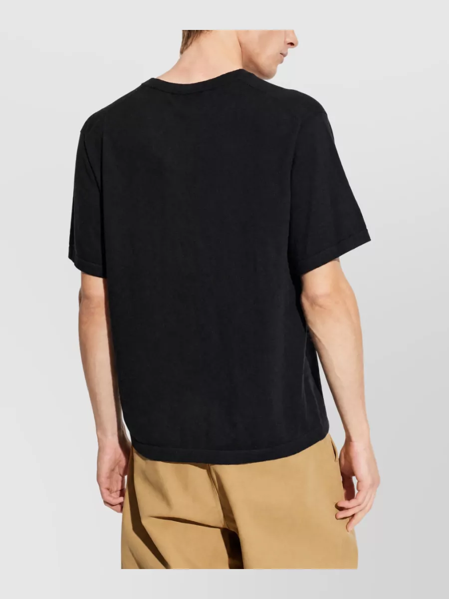 Lisa Yang Cashmere V-Neck Short-Sleeve T-Shirt