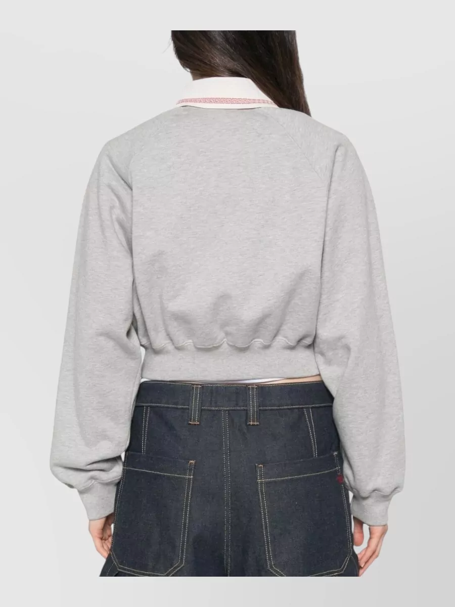 Versace Cotton Crewneck Sweatshirt