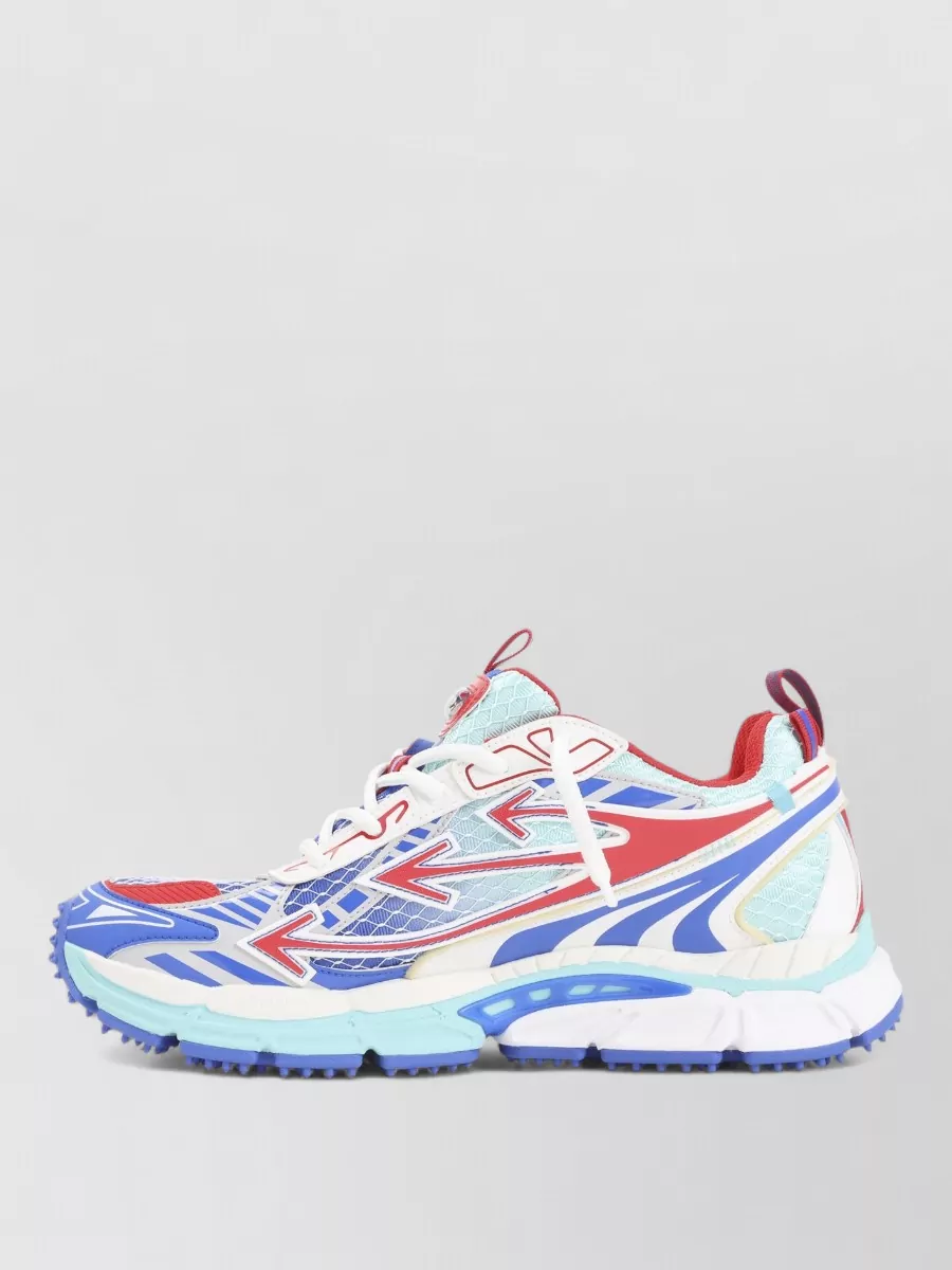 Off-White Leather Low-Top Sneakers