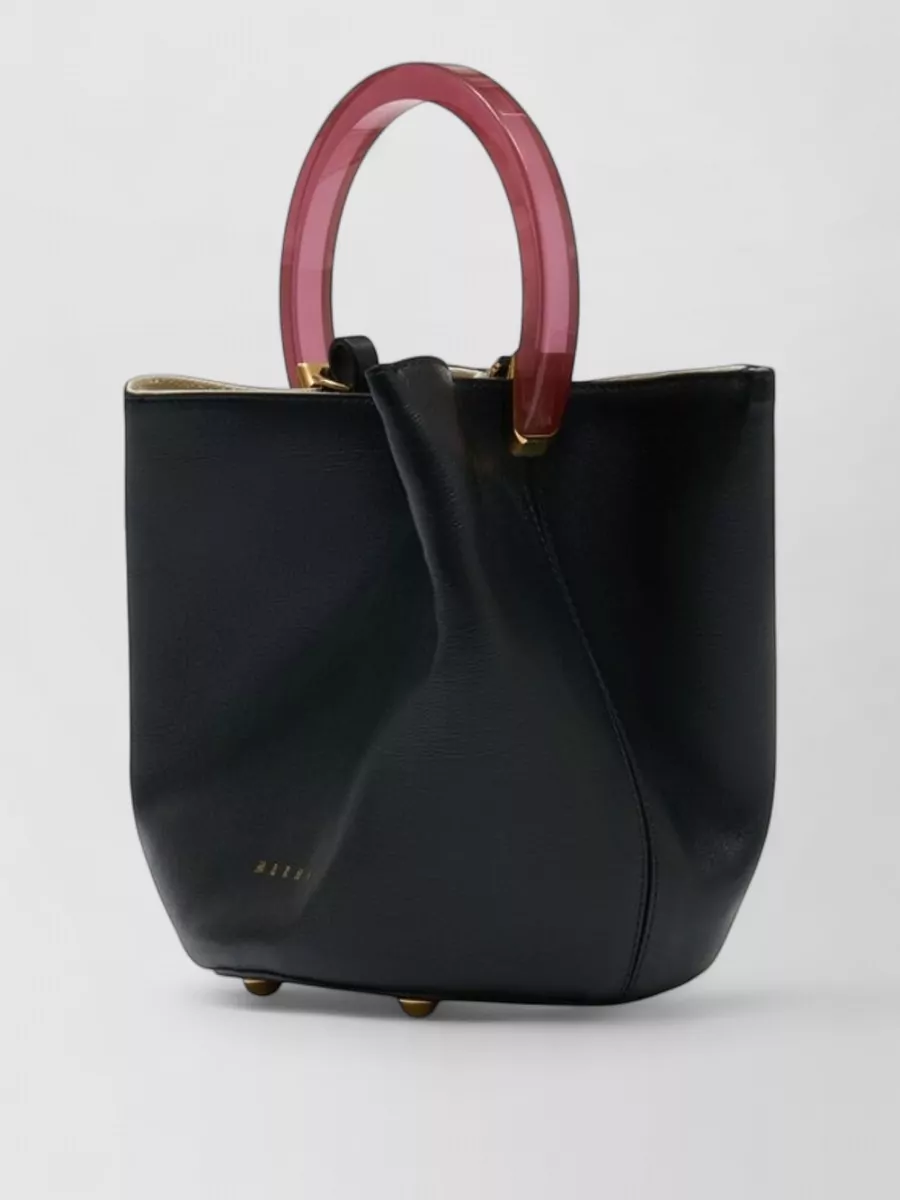 Marni goatskin bucket bag