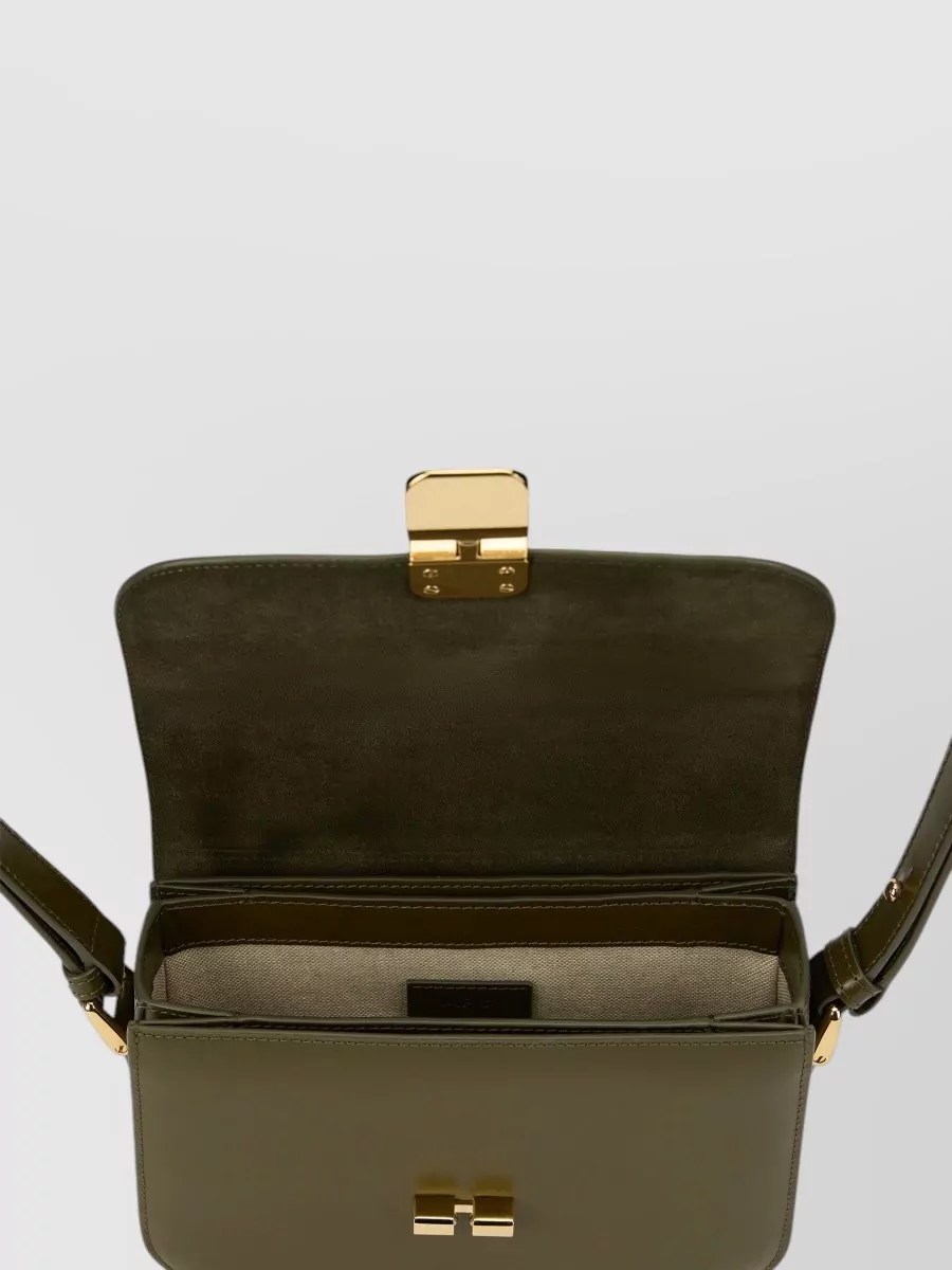 A.p.c. Grace Leather Cross-Body Bag