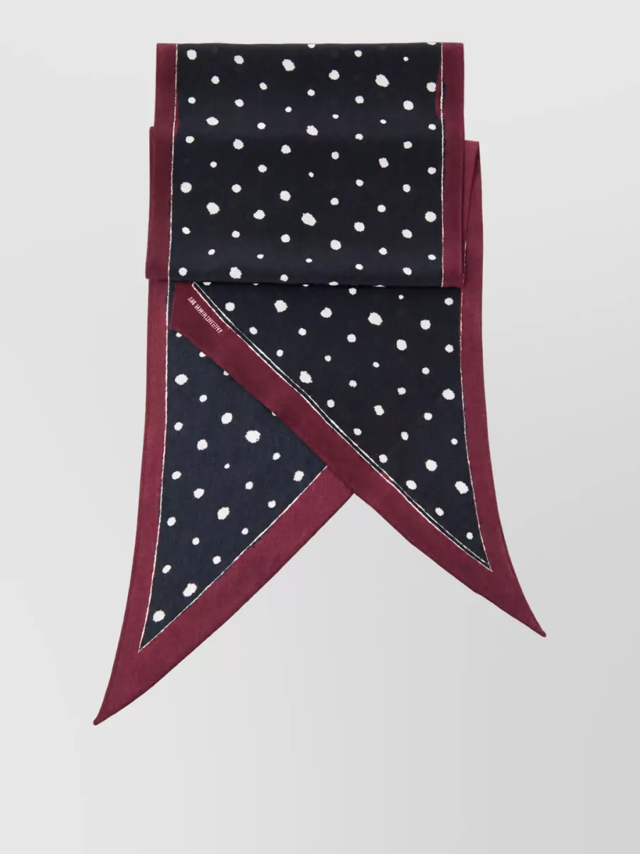 Ann Demeulemeester silk printed scarf