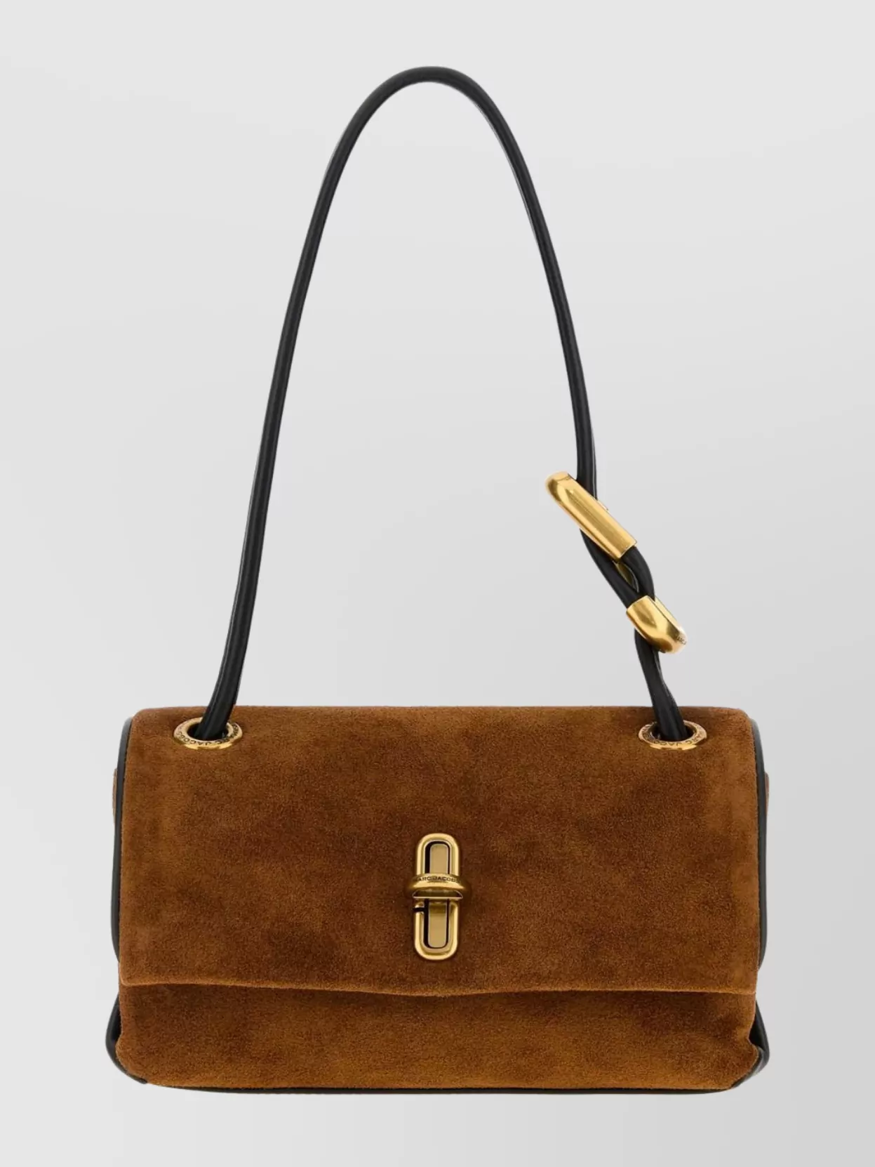 Marc Jacobs Mini Dual Shoulder Bag In Suede