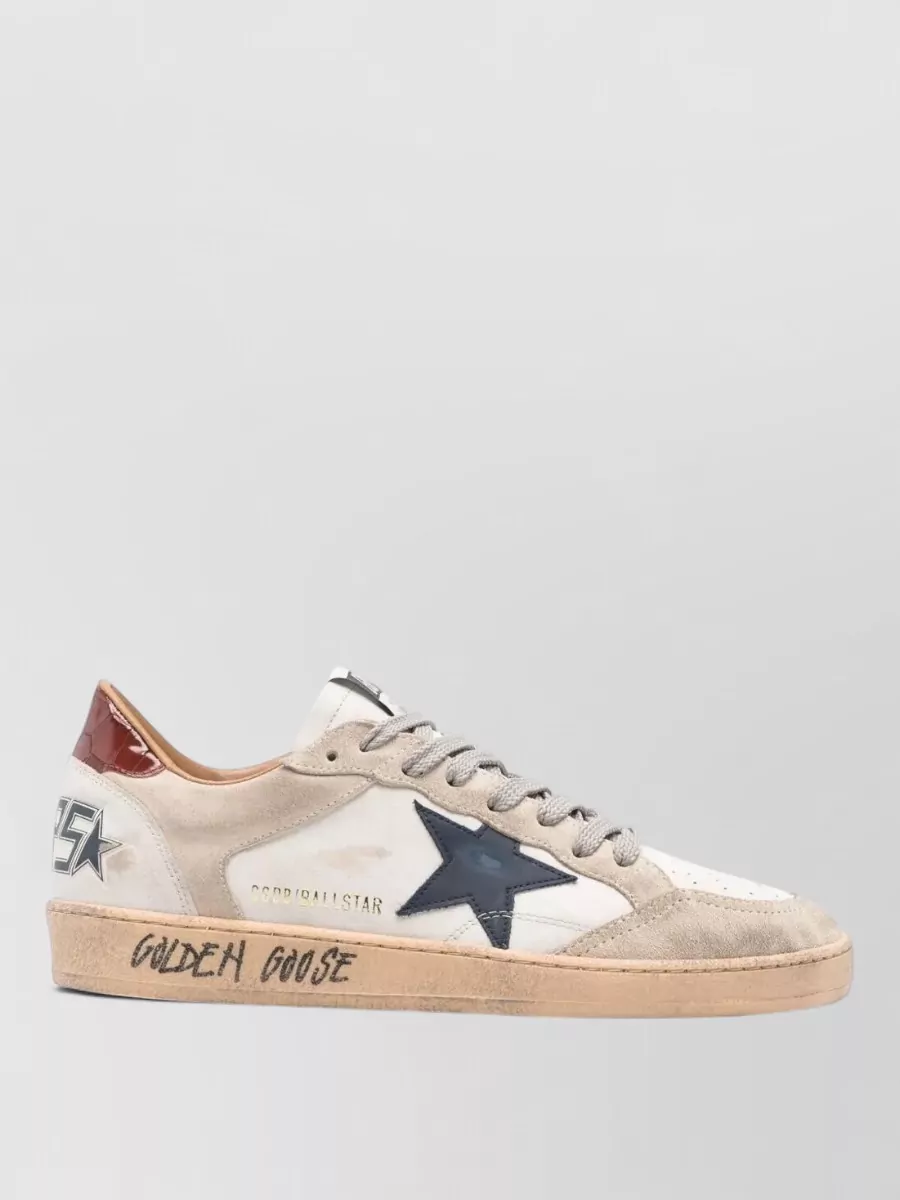Golden Goose Ballstar Leather Suede Sneakers Star Detail