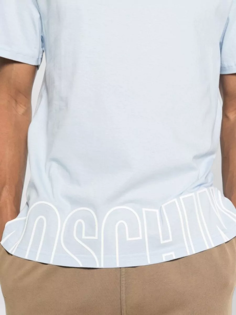Moschino Logo Print Short-Sleeve T-Shirt