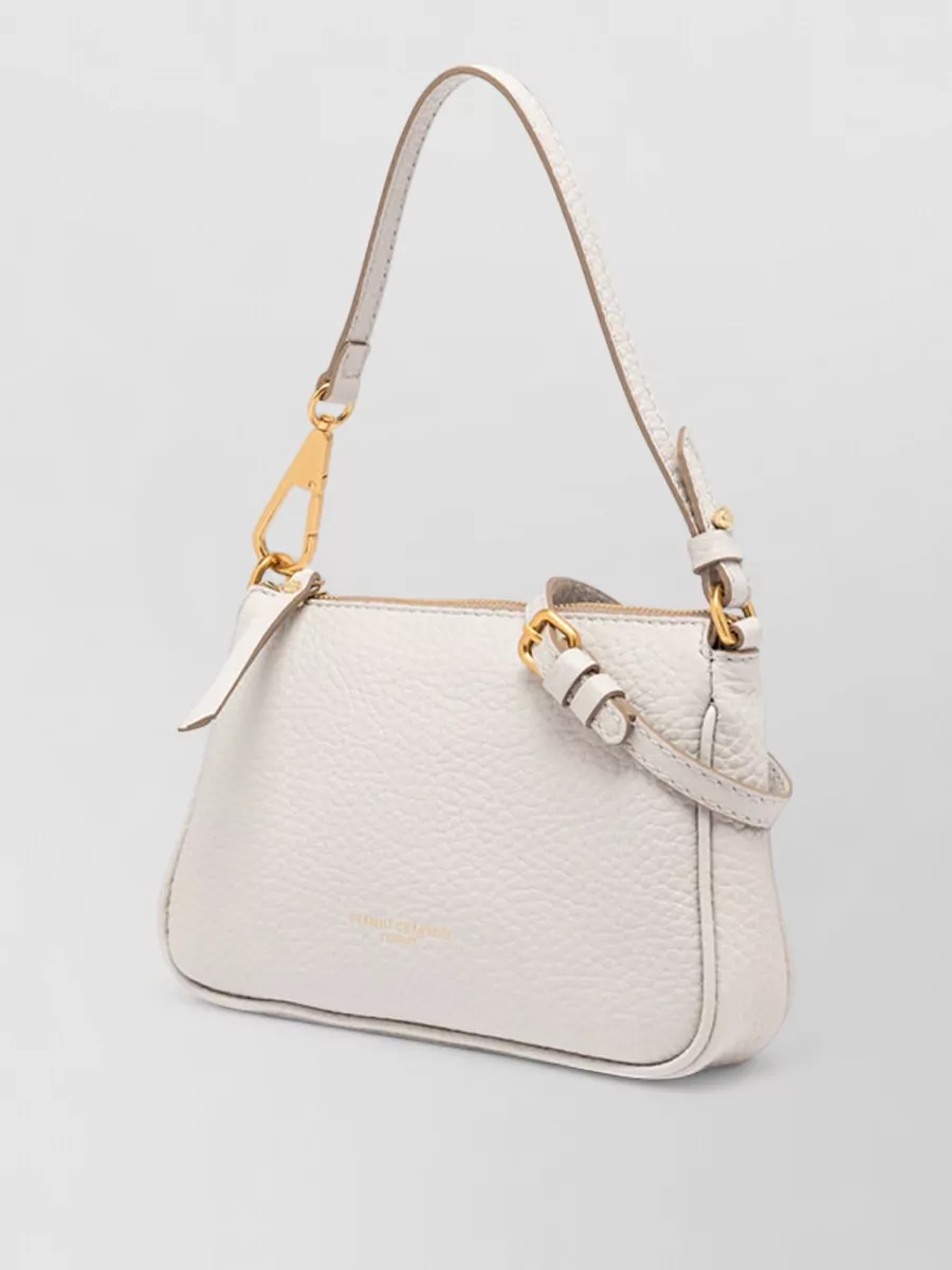 Gianni Chiarini Brooke Leather Shoulder Bag Adjustable Strap