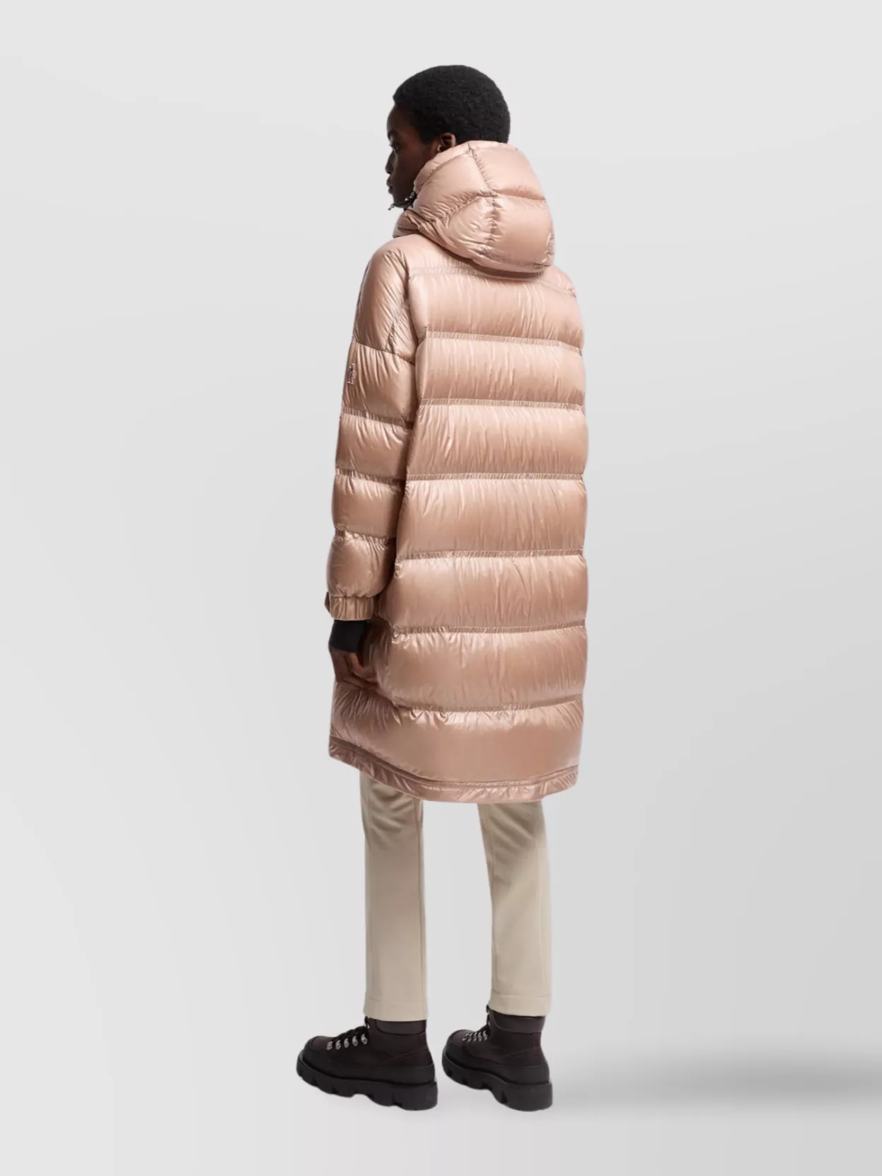 Moncler Long Down Jacket Hooded