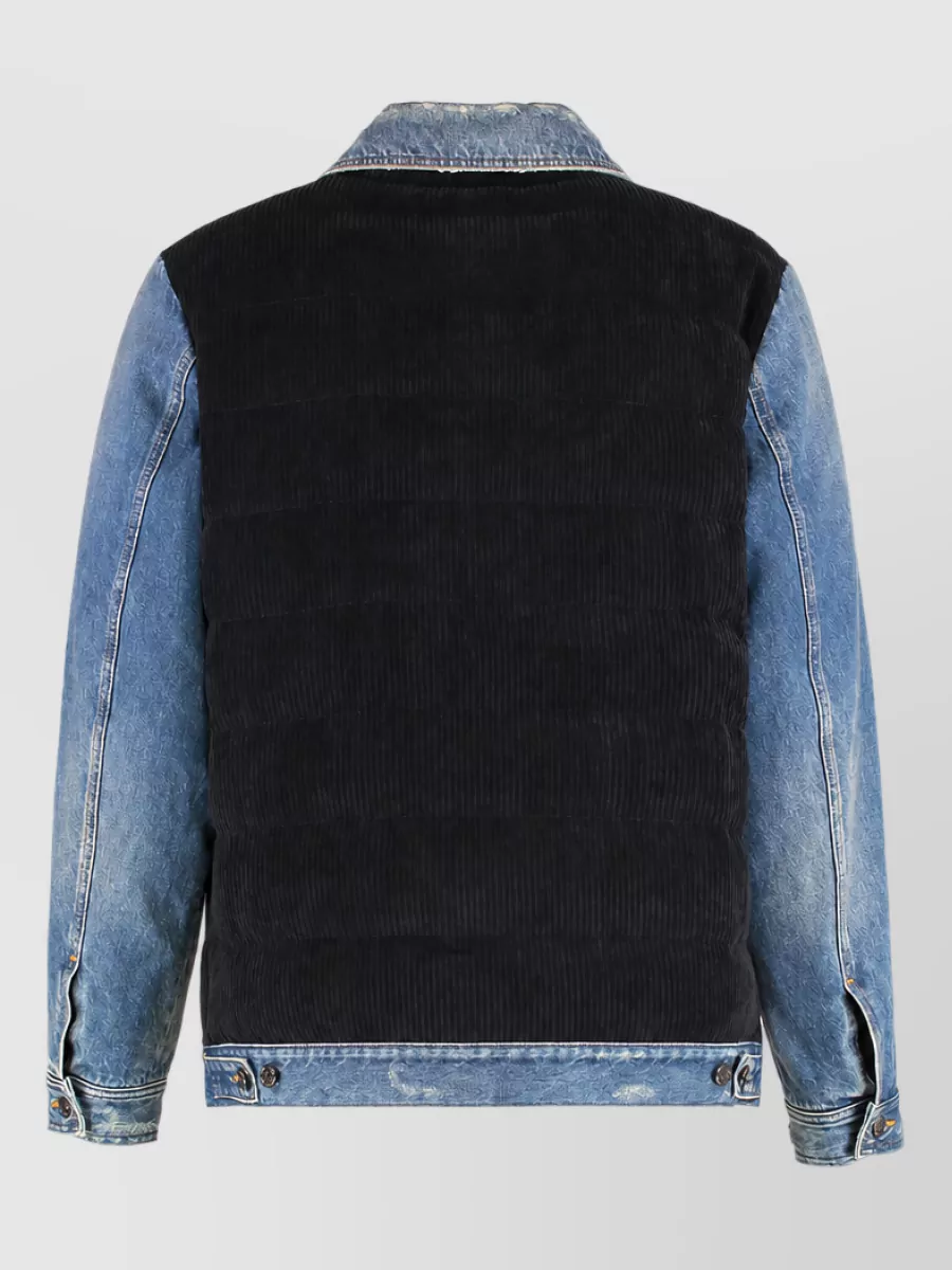 Dolce&Gabbana Denim Padded Jacket
