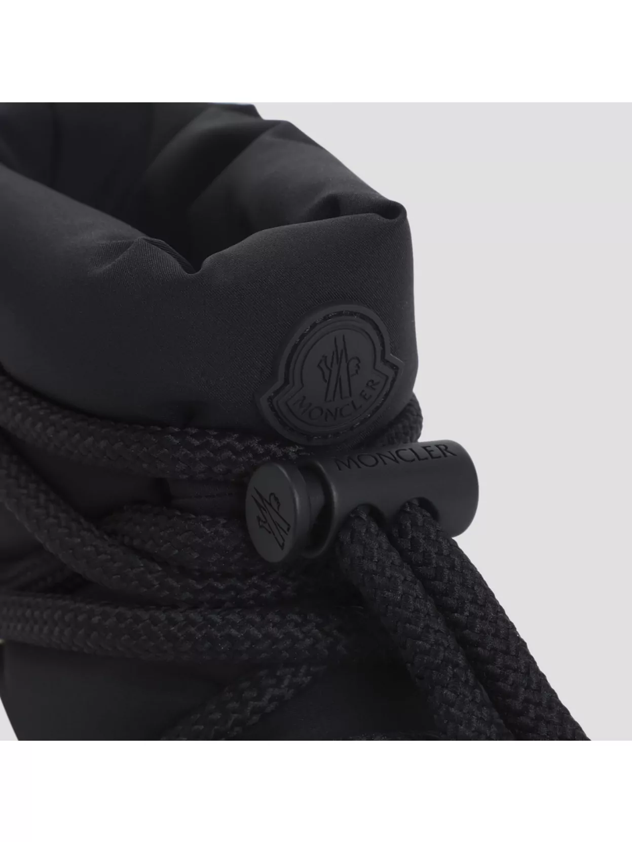 Moncler High-Top Snow Boots Rubber Sole